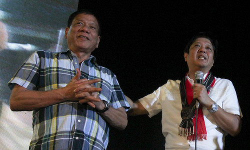 Duterte and Bongbong