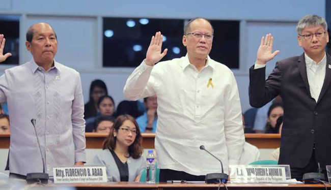 Aquino's Dengvaxia hearing