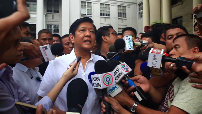 Bongbong Marcos protest