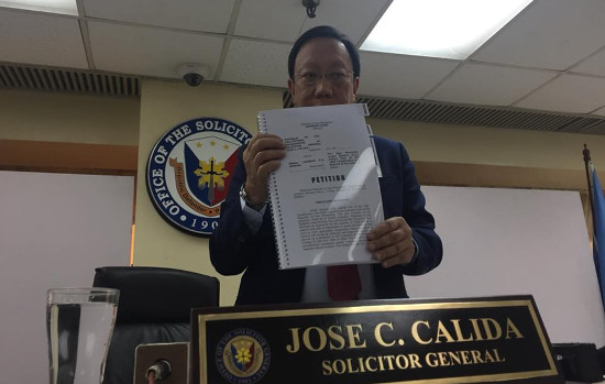 Jose Calida quo warranto petition
