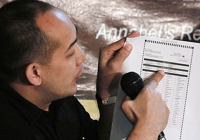 tampered ballot