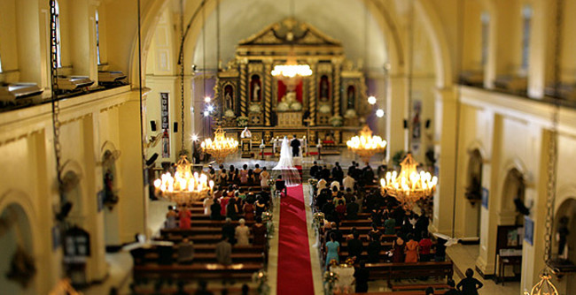 Makati church wedding