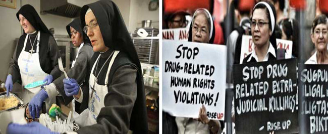 American nuns vs Filipino nuns