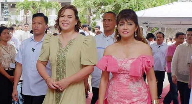 Ilocos Norte Governor Imee Marcos and Davao City Mayor Sara Duterte-Carpio
