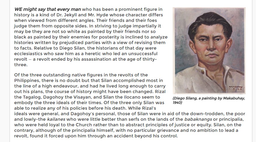 The True Story of Diego Silang, A Philippine Patriot