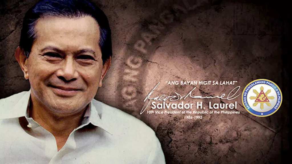 Letter of Salvador H. Laurel to Cory Aquino on leaving her
