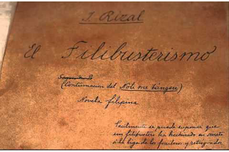 Rizal's El Filibusterismo was published in Belgium September 18, 1891