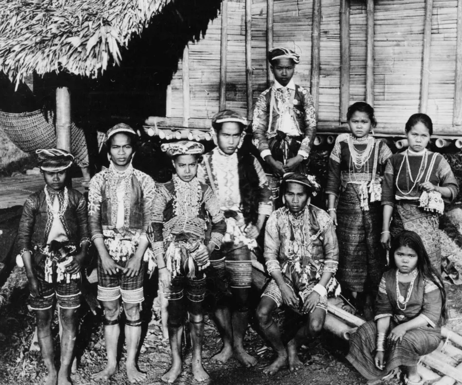 A Datu and his companions in the Pre-Spanish Philippines