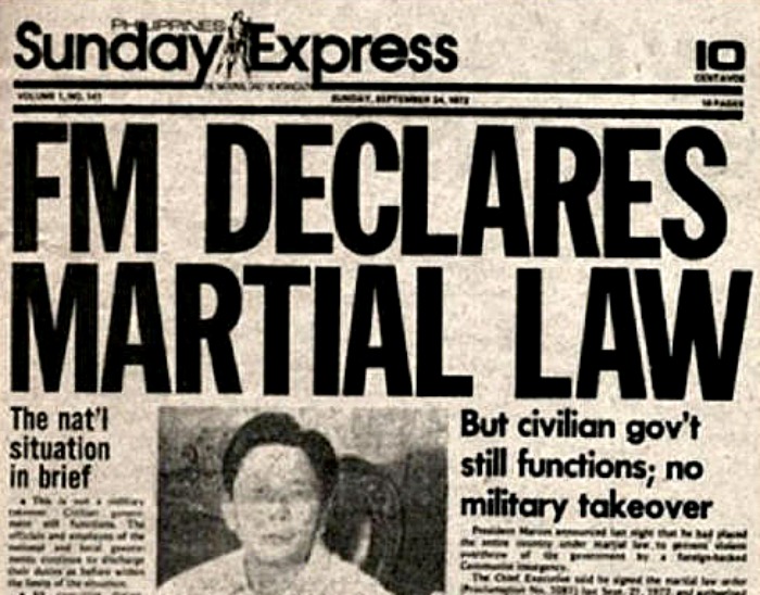 Image result for martial law philippines