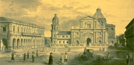A September adventure of the mason, Pedro Gil, in the old city of Manila some 270 years ago