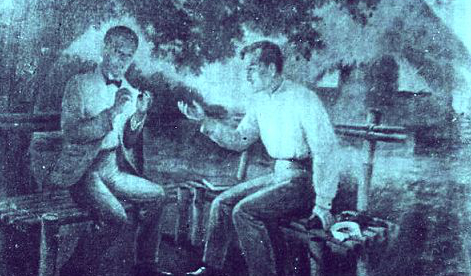 rizal valenzuela jose katipunan dapitan pio meeting dr revolution philippine scenarios changed history rescue depicts luciano alejandrino oil painting between